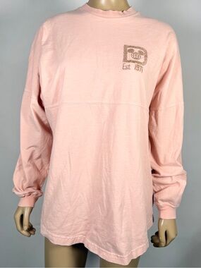 Spirit Jersey Disney Parks Women’s Size Small Rose Gold Shirt 100% Cotton